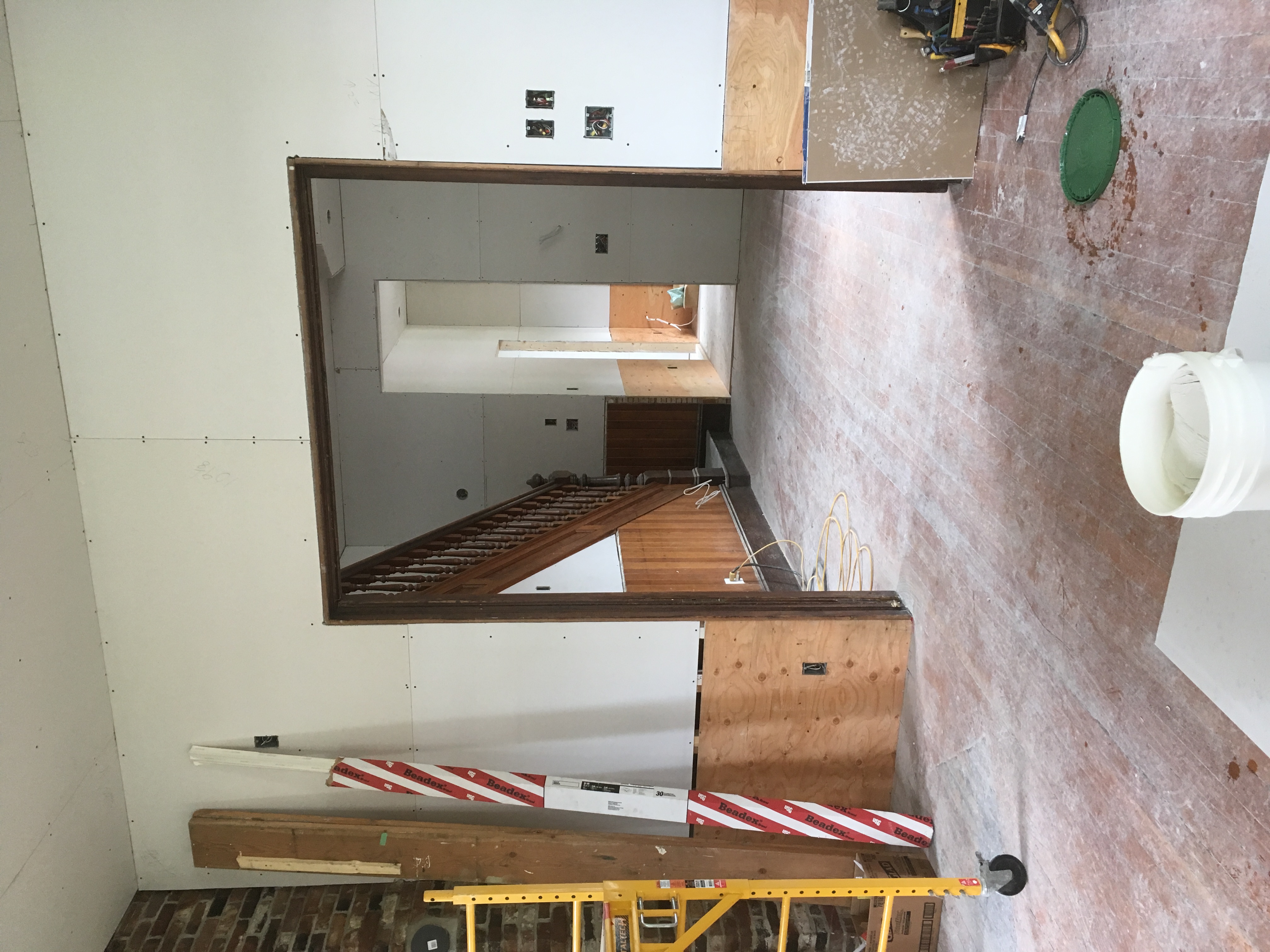 Basement entertainment room