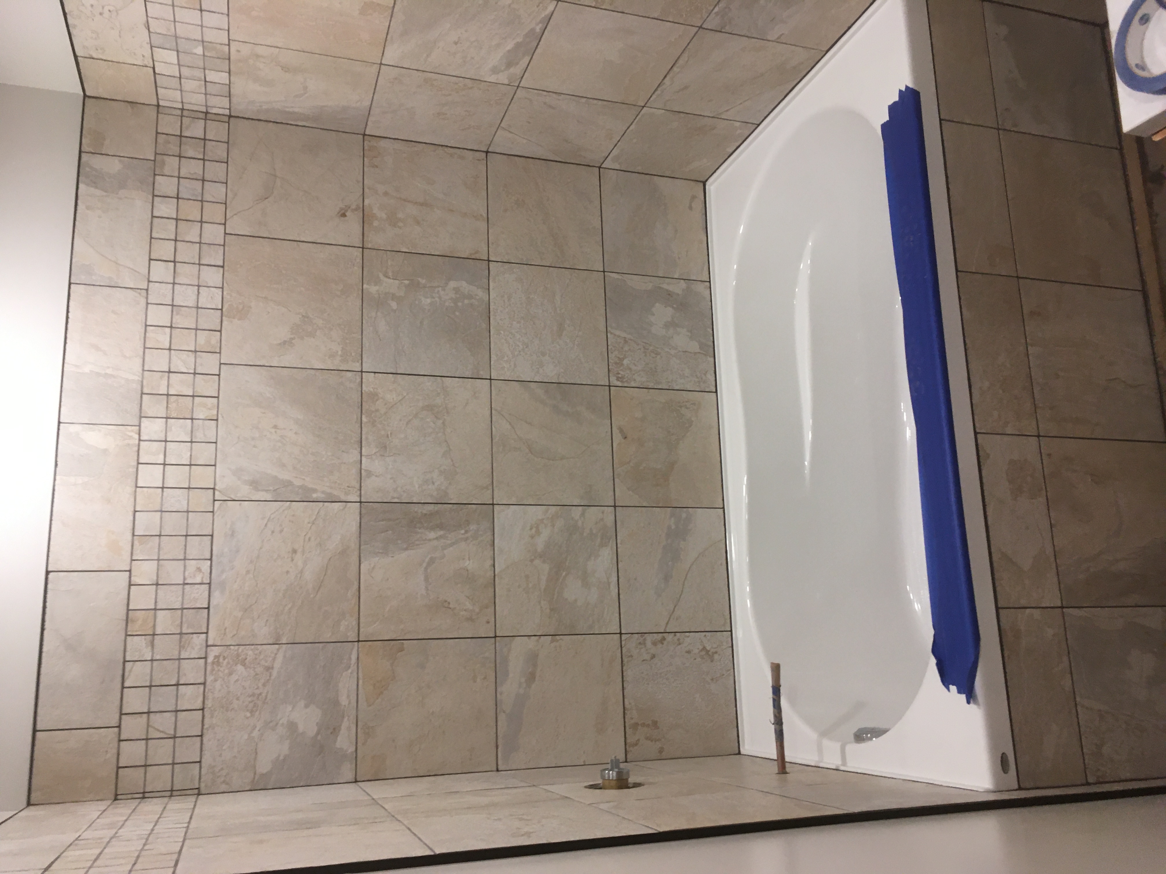 Tile installation project