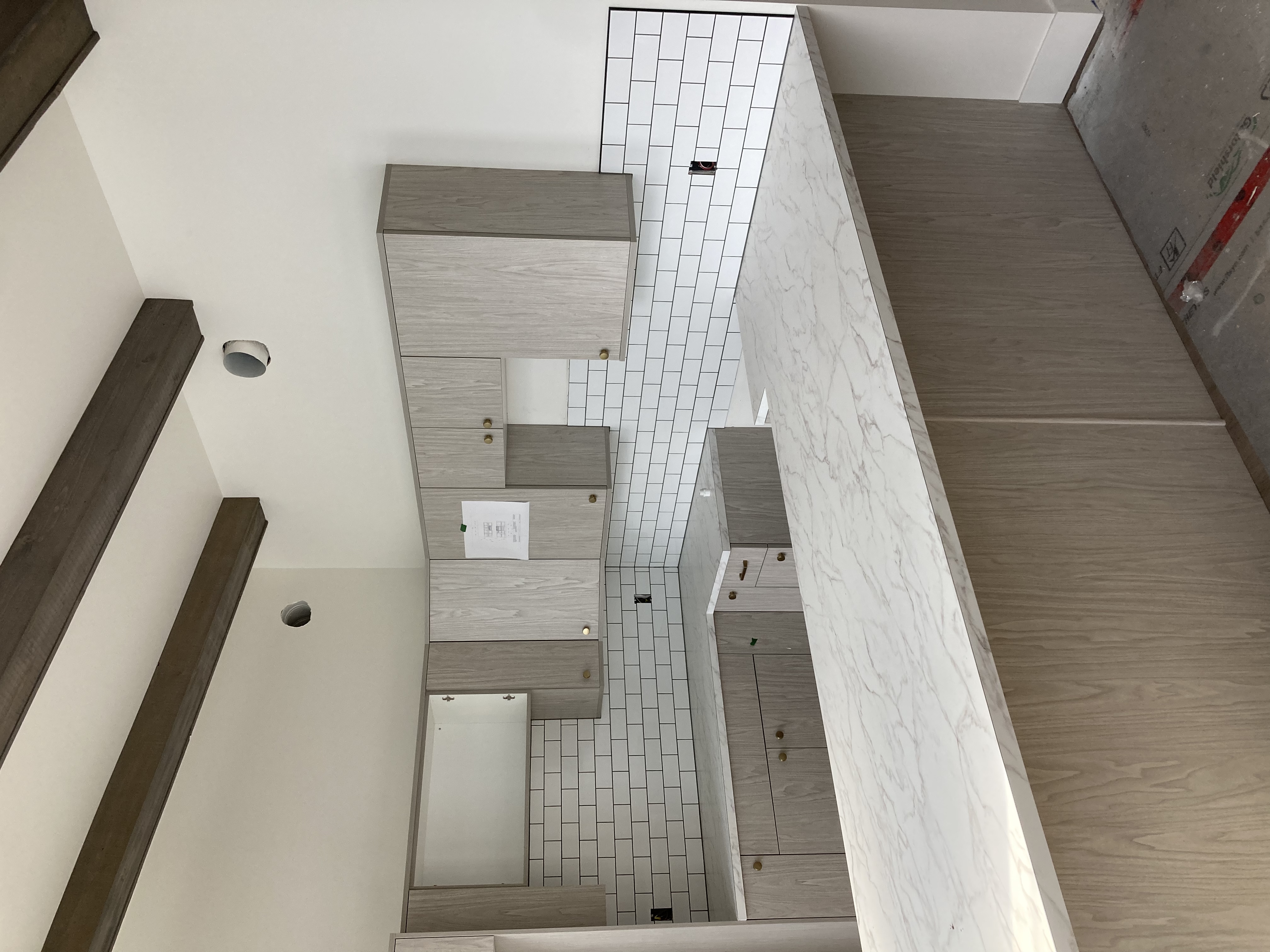 Finish carpentry work